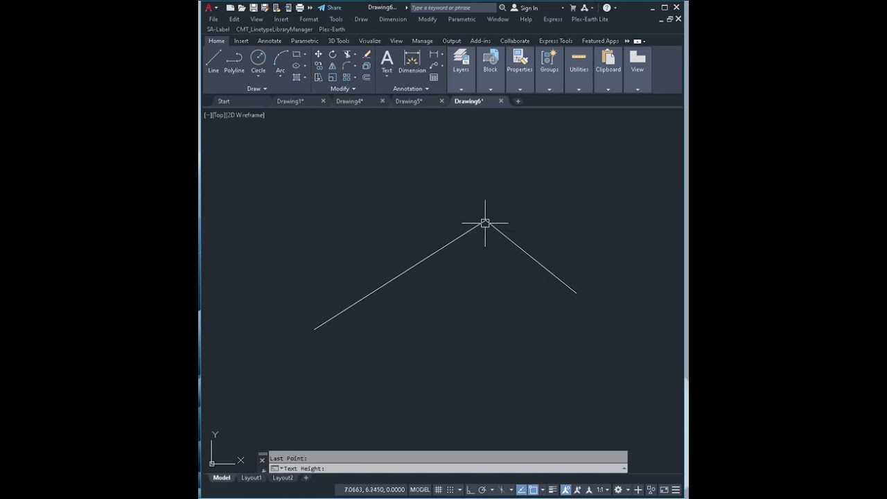 How to Draw % Slope or Grade of any Line in AutoCAD with Auto Lisp Command within second