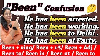 Been" Confusion Explained | All Uses of BEEN in Spoken English (No more mistakes) Been in, Been at.🫵