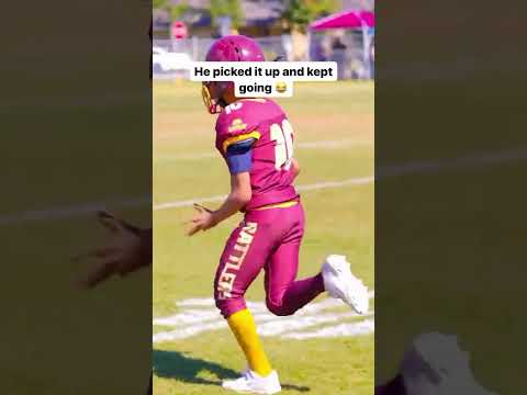 Lil bro was Madden glitchin 😭 (Via @capturesbyangel/IG) #shorts
