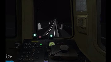 OpenBVE HD: NYC Subway R46 R Train 59 MPH Down 60th Street Tube (New Timers)