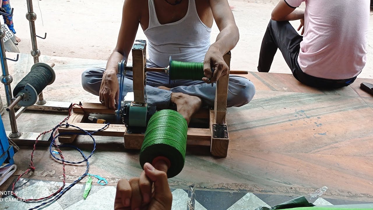 New Manja For One Thered Kite cutting 🔥 YouTube