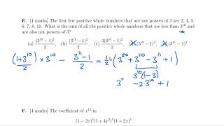 Oxford MAT 2023 Q1 (Multiple Choice Questions)