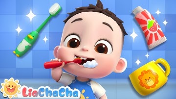 Brush Your Teeth Song | EP12 | LiaChaCha Nursery Rhymes & Baby Songs