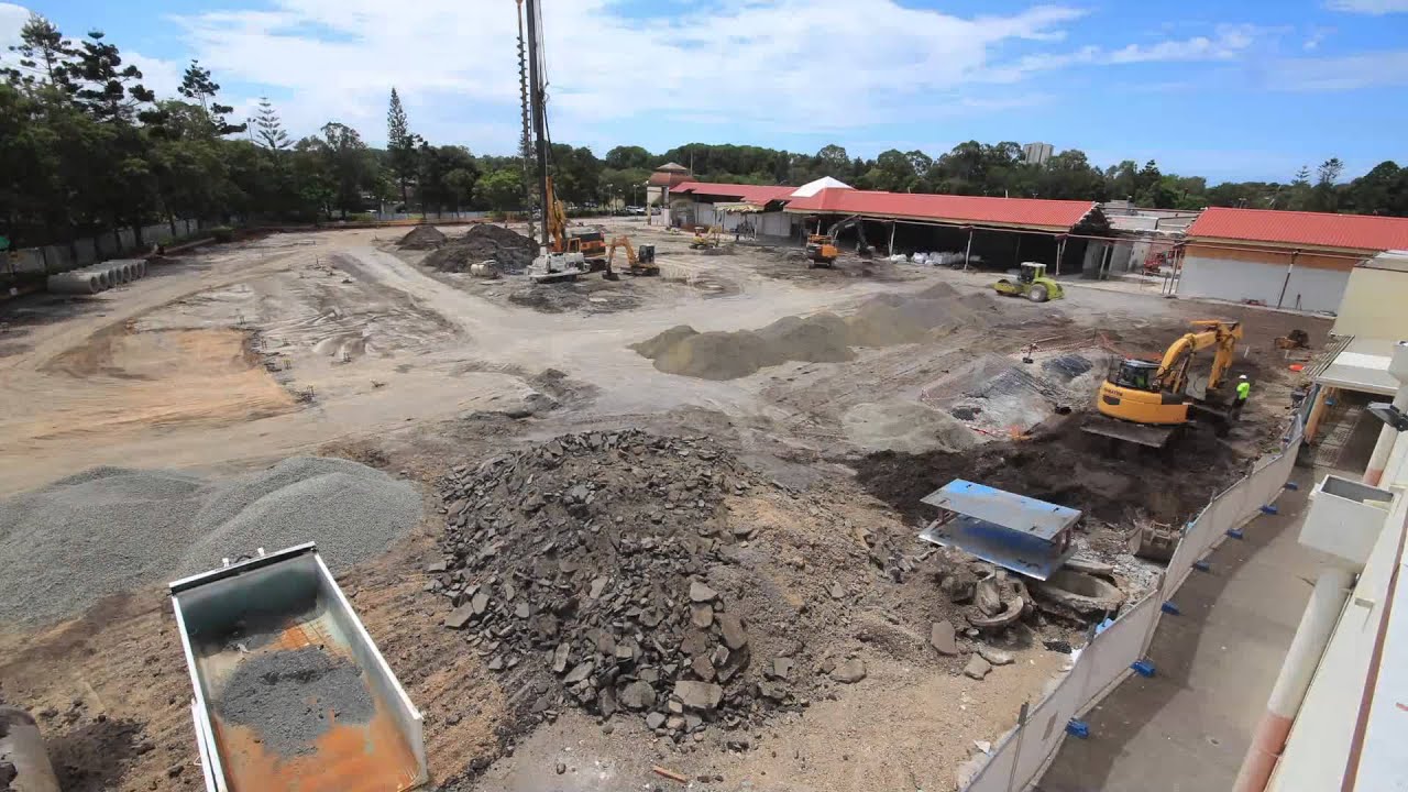 Time-Lapse - The Pines Shopping Centre 1-60 days copilation