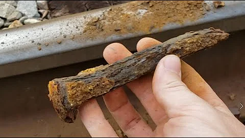 Finding and Identifying Wrought Iron along the Railroad