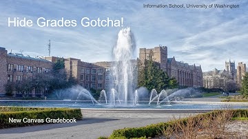 New Canvas Gradebook Hide Grades Gotcha