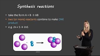 Synthesis and decomposition reactions