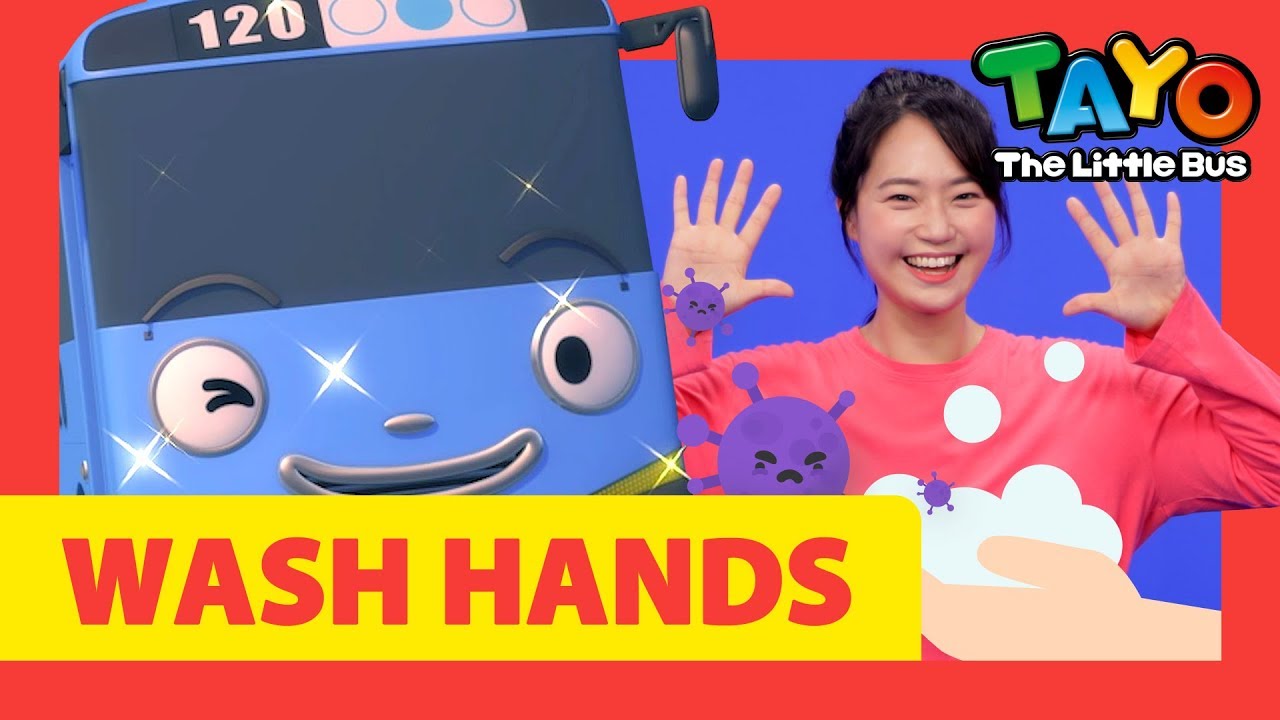 Lavar as mãos Pequeno Autocarro l Vá embora vírus l Canção de Ninar l Tayo O Pequeno Autocarro
