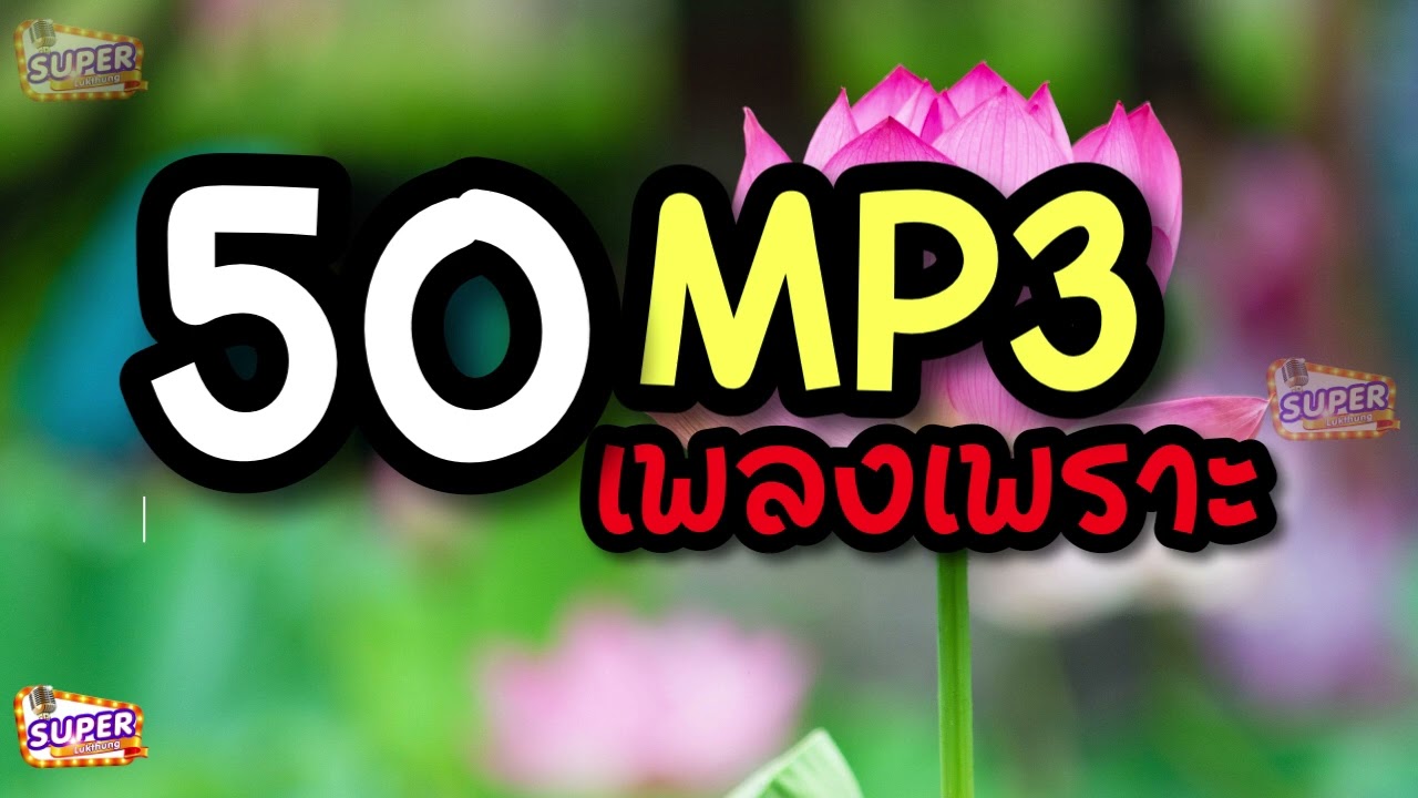รวม 50 บทเพลง ลูกทุ่งเพลงเพราะ