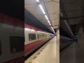 TGV PBA vertrekt uit schiphol airport
