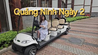 Quảng Ninh ngày 2. Rất là nhiều biệt thự bỏ trống. Đi tắm và ăn tại suối nước nóng Yoko Onsen