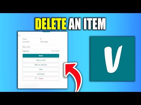 How To Delete An Item On Vinted | Remove Item From Vinted