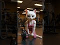 Millo and Lilli at the gym