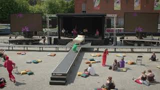 Little Amal: A Sleeping Child performed at The Manchester International Festival