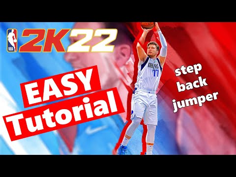 Step-back Jumper Easy Tutorial - NBA 2K22 -  Playstation (Dual Shock 4/5)