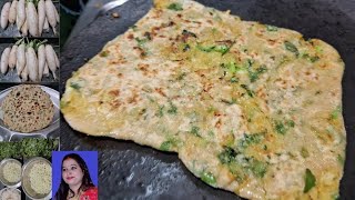 मूली गोभी मेथी पराठा ऐसे क्या बनाई अब मेरे घर में पूरी सर्दियाँ भर इसी पराठे का डिमांड रहेंगे