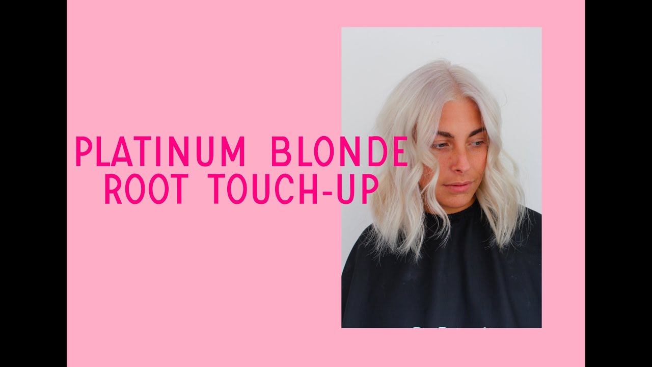 IG TV platinum blonde hair. Root touch up YouTube