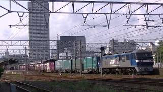 【積載良好】JR貨物 EF210-132 (1052レ) 熱田駅通過