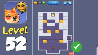 Doge Eacape Block Puzzle level 52 Walkthrough Solution