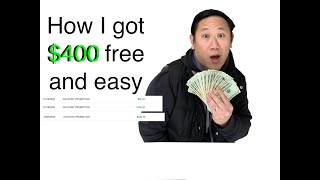 How I got $400 free easy - how to make money #worksmarter #freemoney #moneymatterswithsheen