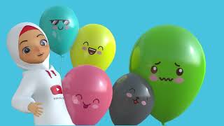 Balonku Ada Lima | Lagu Anak Dan Balita | Kaka \u0026 Fifi Animation