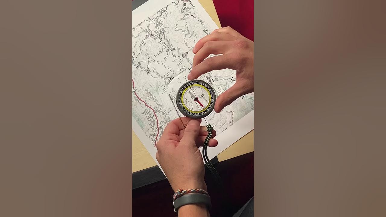 Map and compass triangulation YouTube