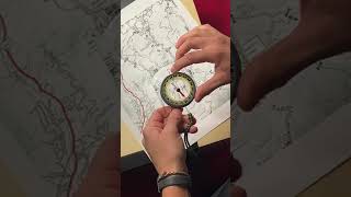 Map and compass triangulation