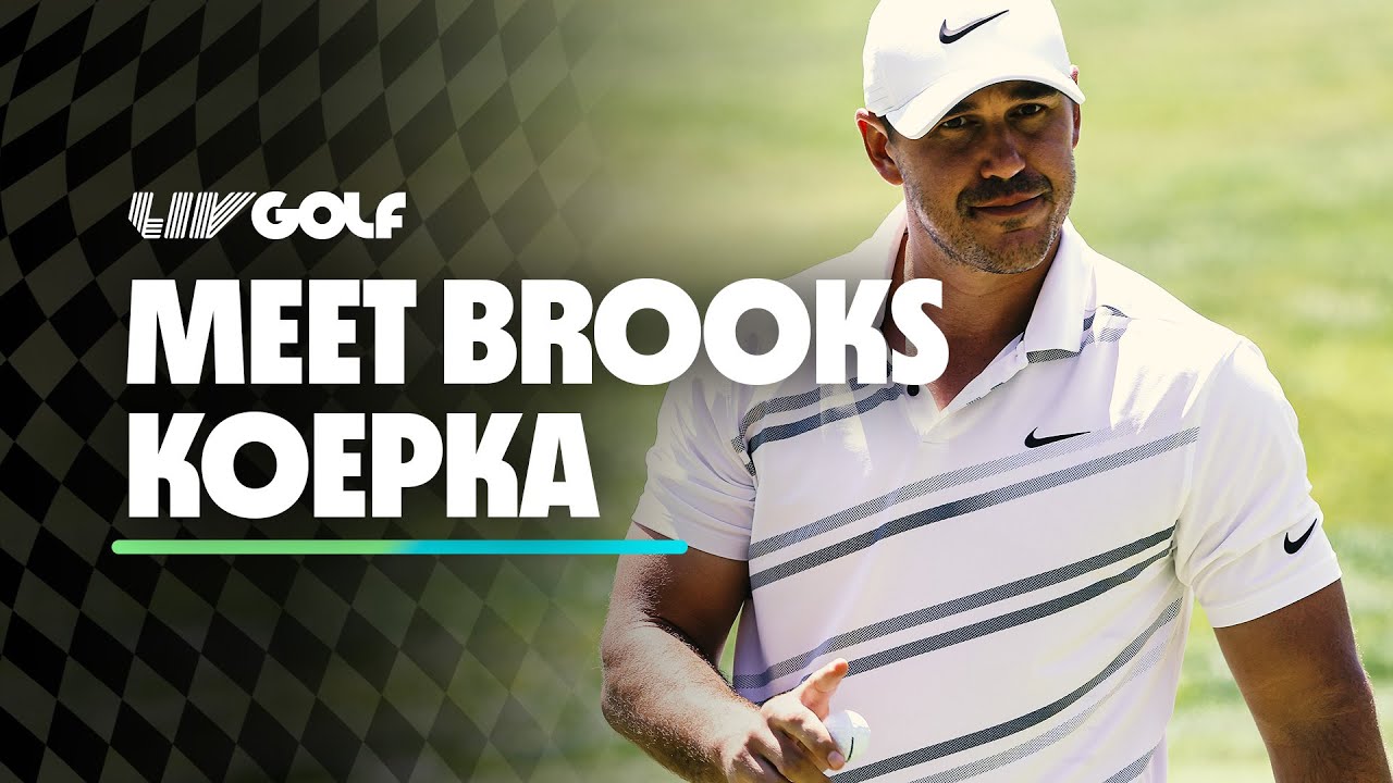 Meet Brooks Koepka | LIV Golf
