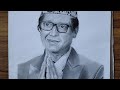 Rajesh Hamal pencil drawing || Timelapse video #pencildrawing|| snm arts