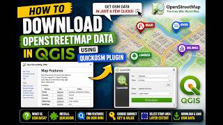 Geospatial Learning 038 | How to Download OpenStreetMap Data in QGIS Using QuickOSM Plugin