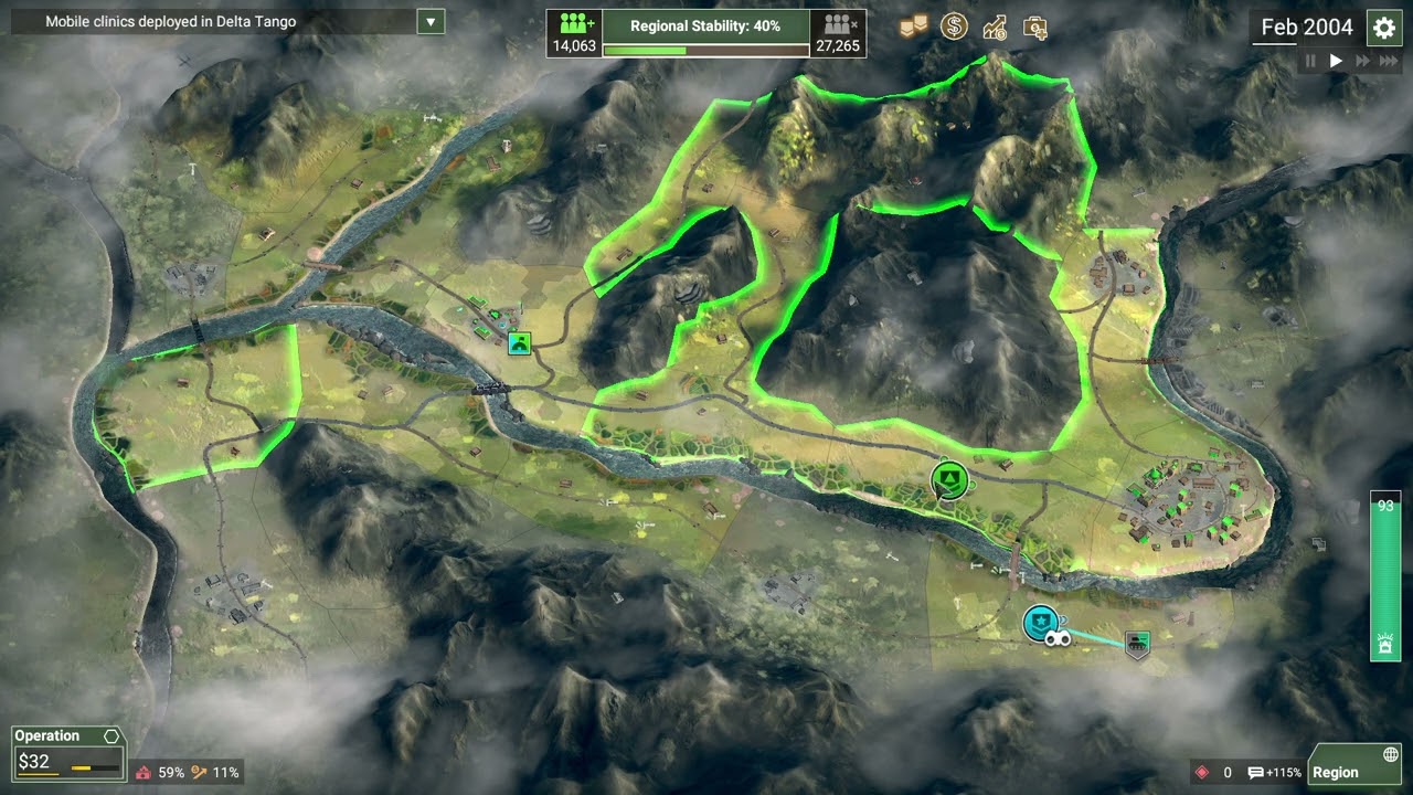 Casual Campaign: Pt1- Northstar Plays: Rebel Inc (Ep47)