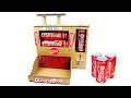 How to make Coca-Cola Vending Machine from Cardboard