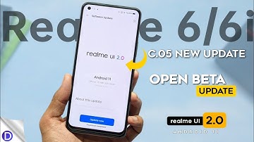 Realme 6/6i C.05 New Update Full Review | Realme 6/6i C.05 Open Beta Update | realme UI 2.0 Update⚡⚡
