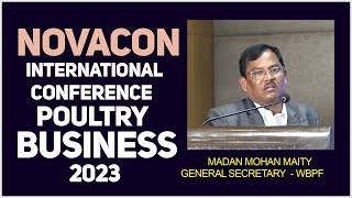 Madan Mohan Maity Speech At Novacon  Kolkata Poultry Fair 2023  Hybiz Tv