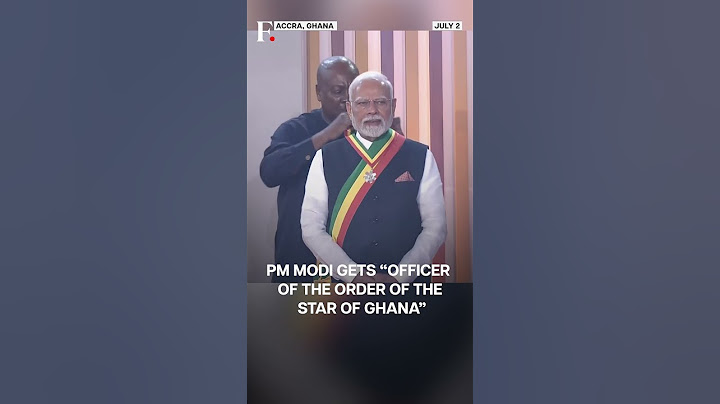 PM Modi Concludes Ghana Visit Amid Five Nation Tour | Subscribe to Firstpost | N18G
