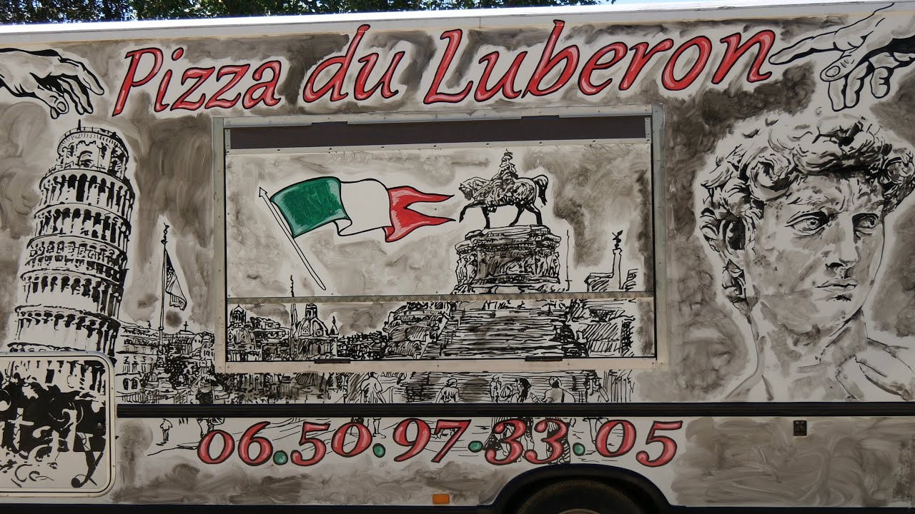 Publicité Pizza du Luberon - Téo Innocenti Diaz