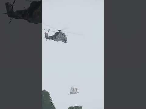 Mi-24 shot down by STINGER over waters Arma3 MilSim