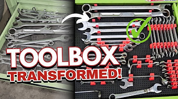 Organize Your Toolbox Drawer With This Toolgrid Organizer System! 📹@Tobatech13