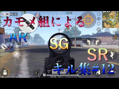 荒野行動 カモメ組による AR SG SRキル集#12