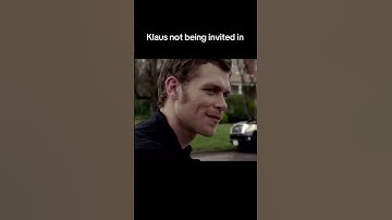 Elijah vs Klaus not being invited in