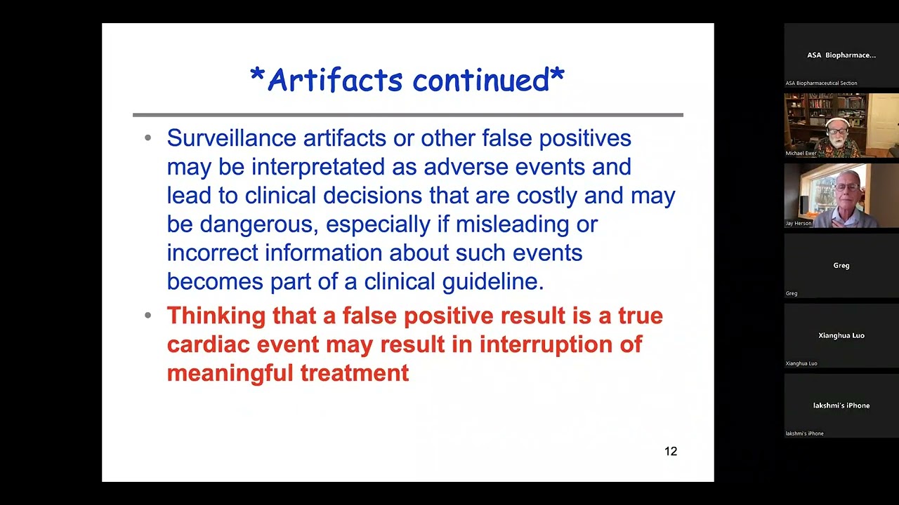ASA BIOP Webinar: Cardiovascular Adverse Events in Oncology Trials