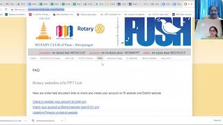 Activating Accounts on Rotary website