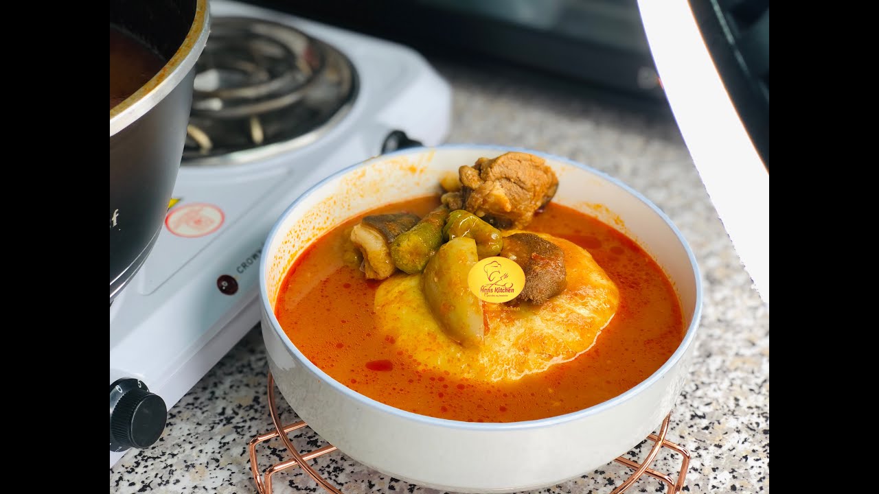 HOW TO MAKE Ghanaian GOAT MEAT LIGHT SOUP/aponkye nkrakra / Goat Meat