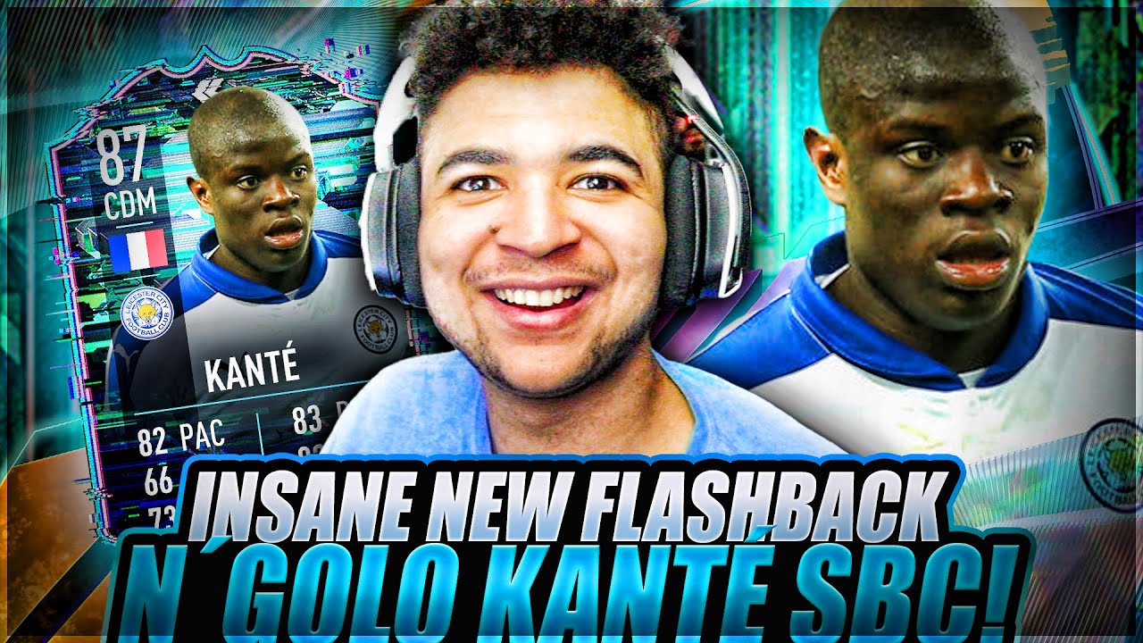 FIFA 22| INSANE NEW 87 RATED FLASHBACK N´GOLO KANTÉ PLAYER SBC!!!!!