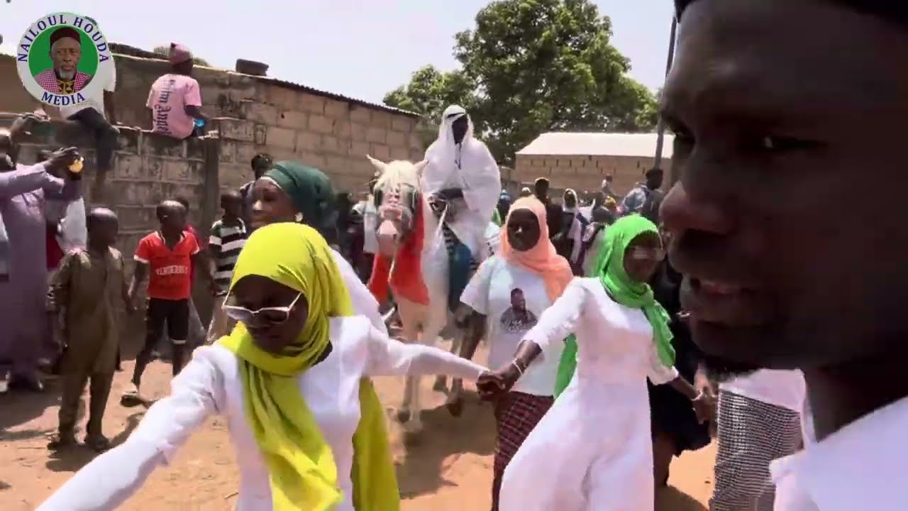 Arrival of Cheikh Bashir Saheed Omar Kebbeh and the Nailoul Houda Caravane @ziarra Walo 2025