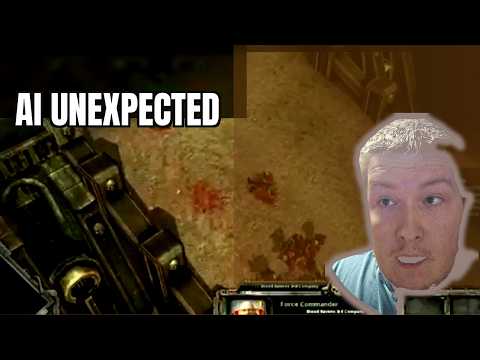 Playing Dawn of War Campaign (NOT What I Expected) - BUT AI EDITS THE VIDEO