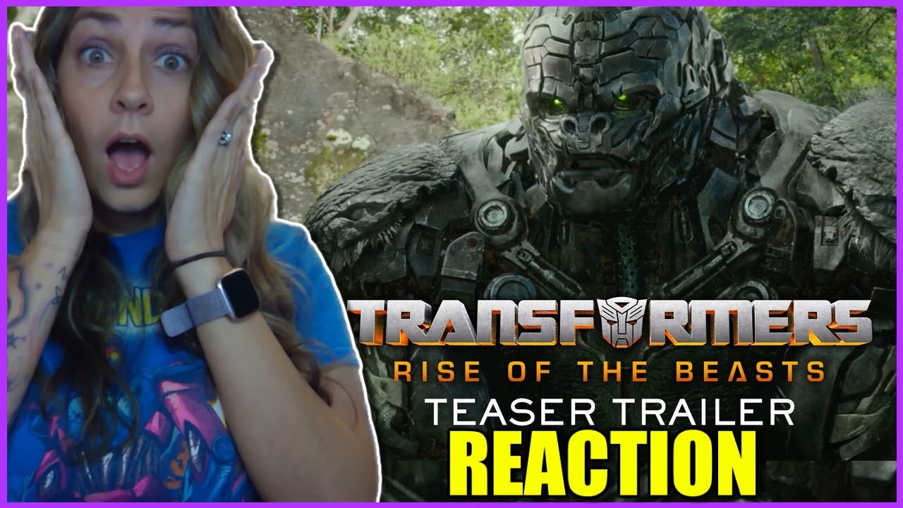 Transformers: Rise of the Beasts Official Teaser Trailer Reaction!