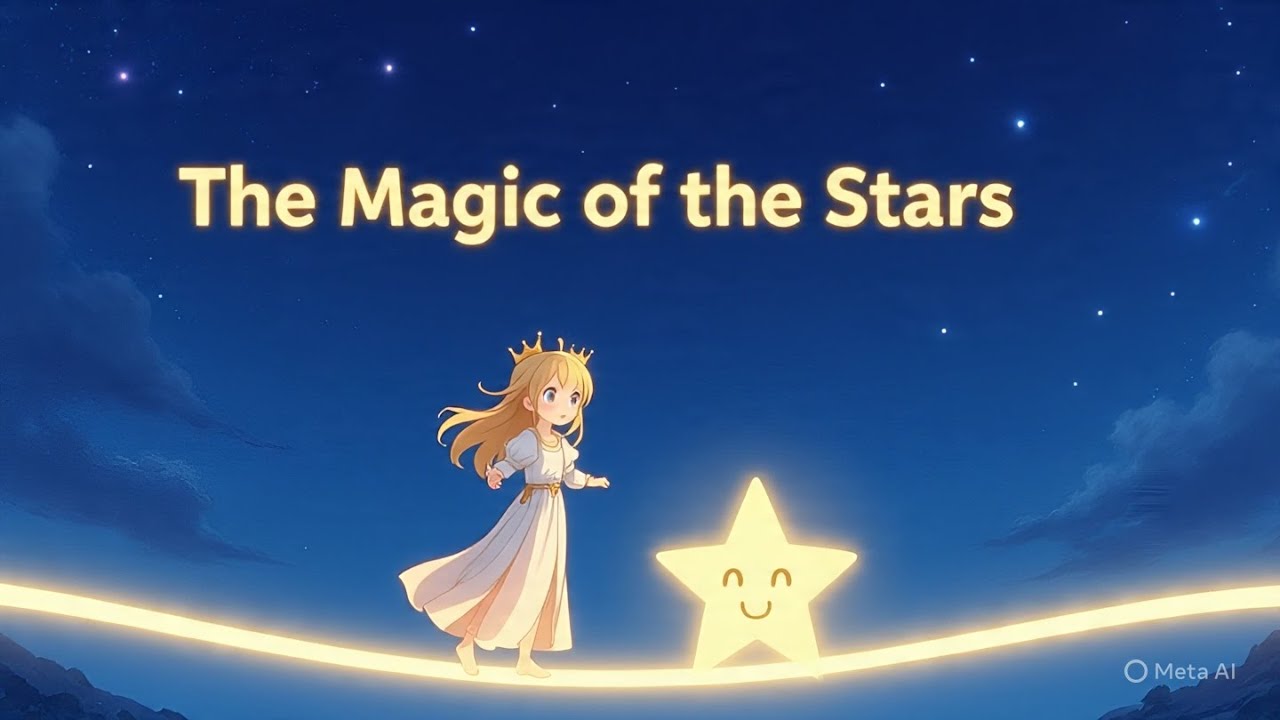 "The Magic of the Stars – A Sparkling Night Adventure" ✨ 