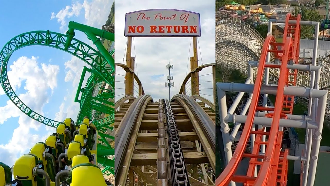 Every Roller Coaster In Iowa! Adventureland! Lost Island Theme Park! Arnold's Park! MORE!