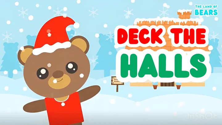 Deck the Halls Song for Kids 🌲 | Christmas Songs & Nursery Rhymes | The Land of Bears 🐻